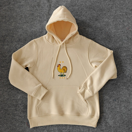 France - Hoodie Winter Fleece- Football Kapuzenpullover Paradise Edition