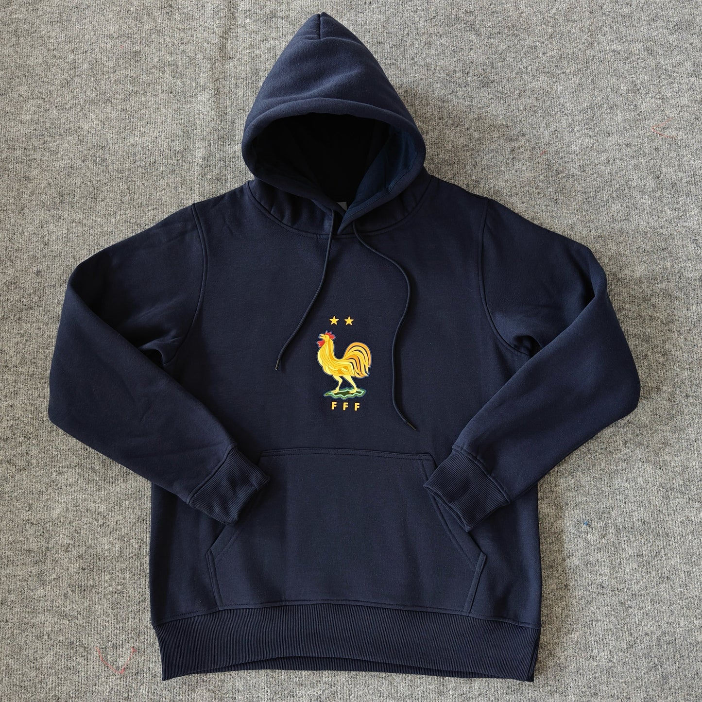 France - Hoodie Winter Fleece- Football Kapuzenpullover Paradise Edition