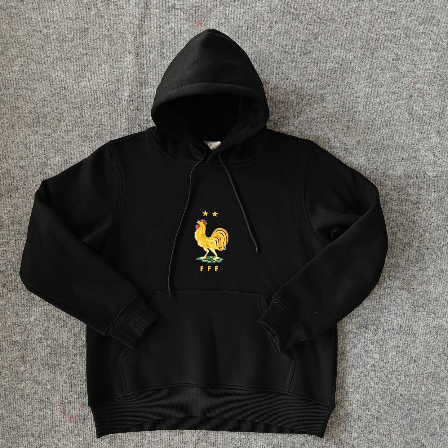 France - Hoodie Winter Fleece- Football Kapuzenpullover Paradise Edition