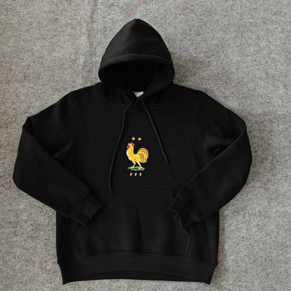 France - Hoodie Winter Fleece- Football Kapuzenpullover Paradise Edition