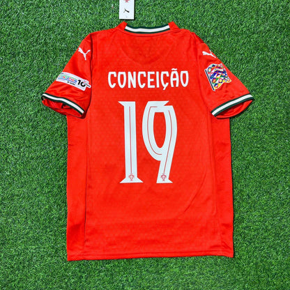 Francisco Conceição Portugal 2025 Nations League Winner Football Jersey Kit