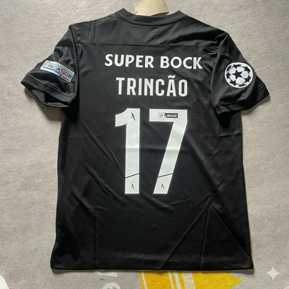 Francisco Trincão 17- Sporting CP Lisbon Commemorative Black Football Jersey