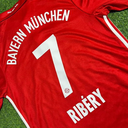 Bayern Munich 2016-2017 Franck Ribery Season Home Retro Football Jersey