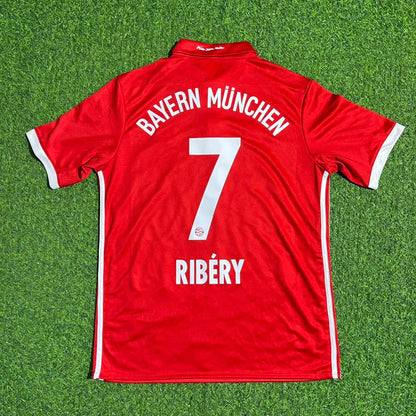 Bayern Munich 2016-2017 Franck Ribery Season Home Retro Football Jersey
