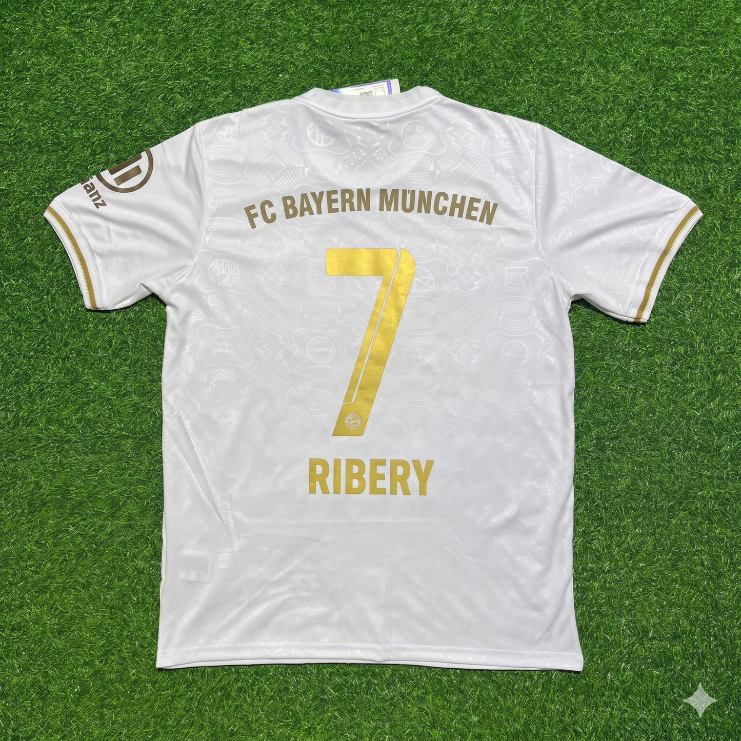 Franck Ribery #7 FC Bayern München 125 Years Anniversary Special-Edition White Football Jersey