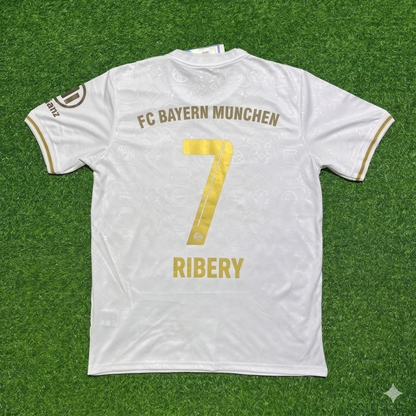 Franck Ribery #7 FC Bayern München 125 Years Anniversary Special-Edition White Football Jersey