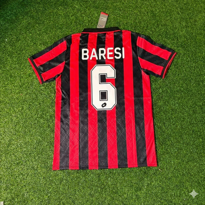 Franco Baresi AC Milan 1994/1995 Retro Football Jersey Kit