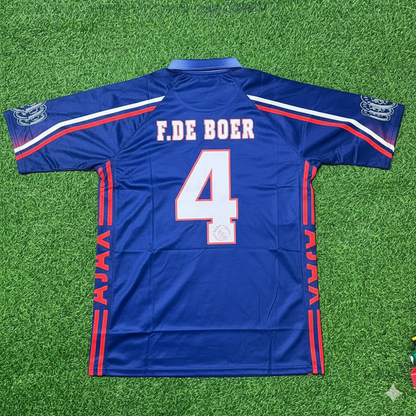Frank de Boer Ajax 1997 1998 Retro Football Jersey Kit