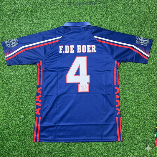 Frank de Boer Ajax 1997 1998 Retro Football Jersey Kit