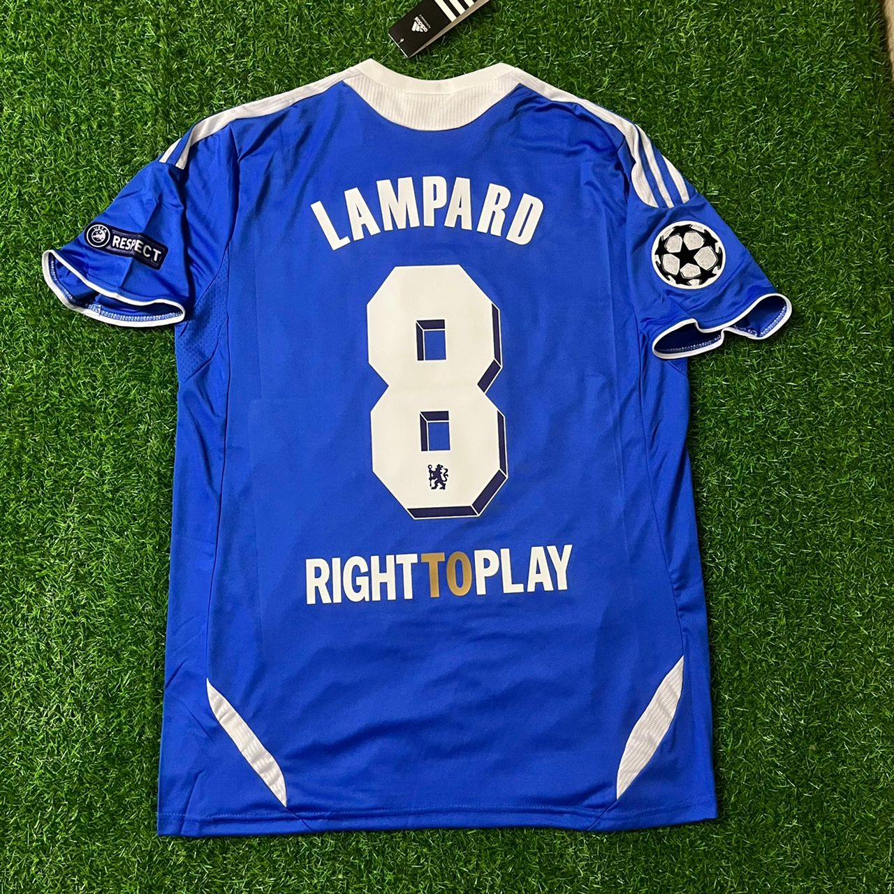 Frank Lampard - Chelsea Champions League Munich Final Munich 2012 Retro Jersey
