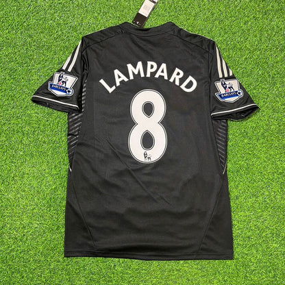 Frank Lampard Chelsea 2013/14 Black Retro Football Jersey Kit