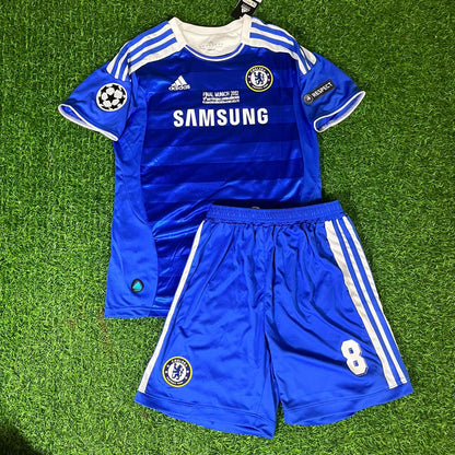 Frank Lampard - Chelsea Final 2012 Kids Retro Kids Football Jersey Kit