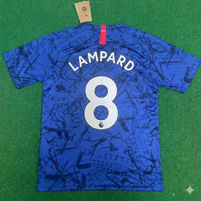Frank Lampard #8 Chelsea Blue Retro Football Jersey Kit