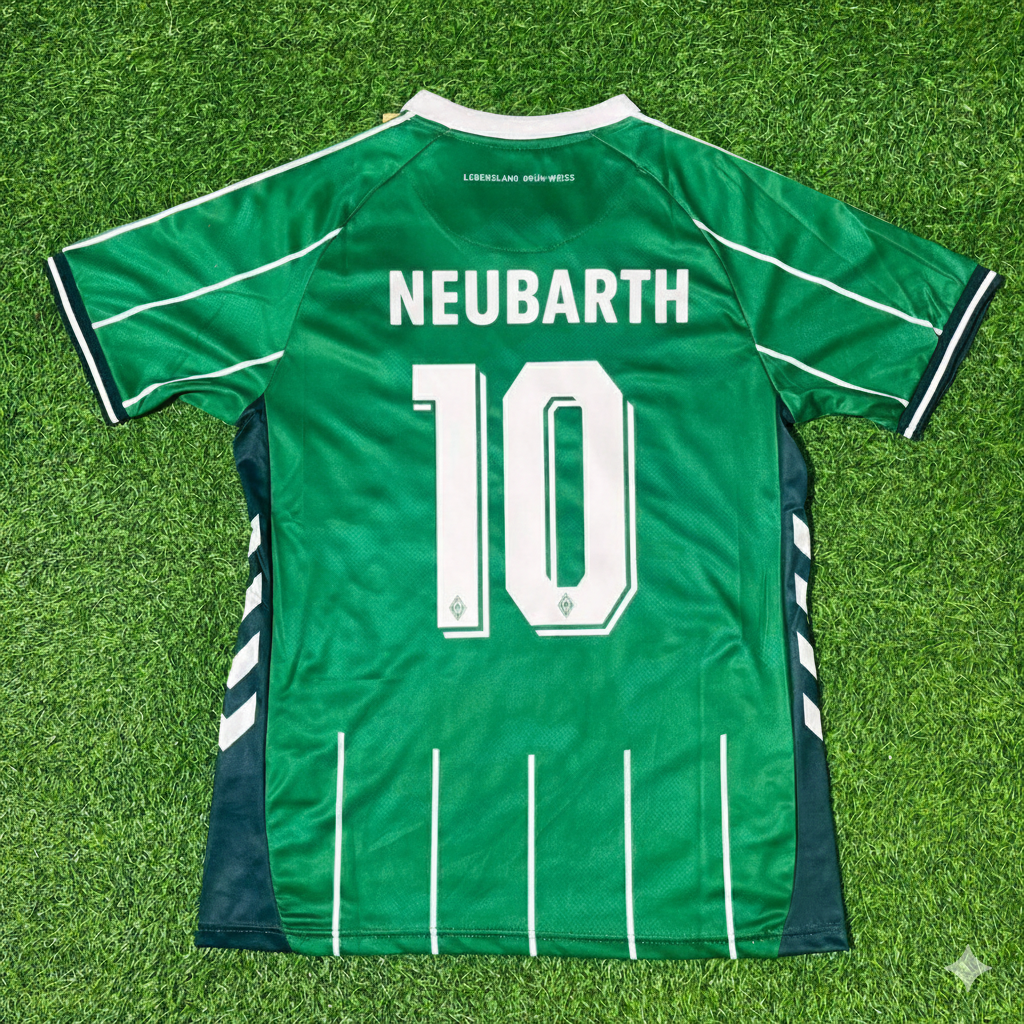 Frank Neubarth Werder Bremen Special Football Jersey Kit Edition 2