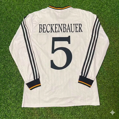 Franz Beckenbauer #5 Germany Long Sleeve Retro Football Jersey Collection