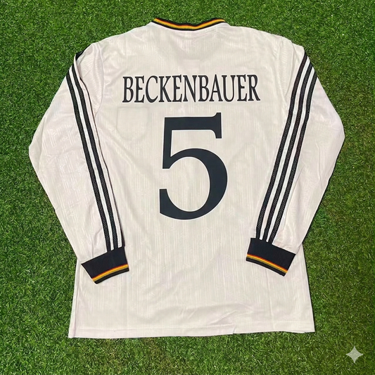 Franz Beckenbauer #5 Germany Long Sleeve Retro Football Jersey Collection