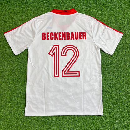 Franz Beckenbauer Hamburger SV Retro Heimtrikot 80-81 Rot Fußball Football Jersey