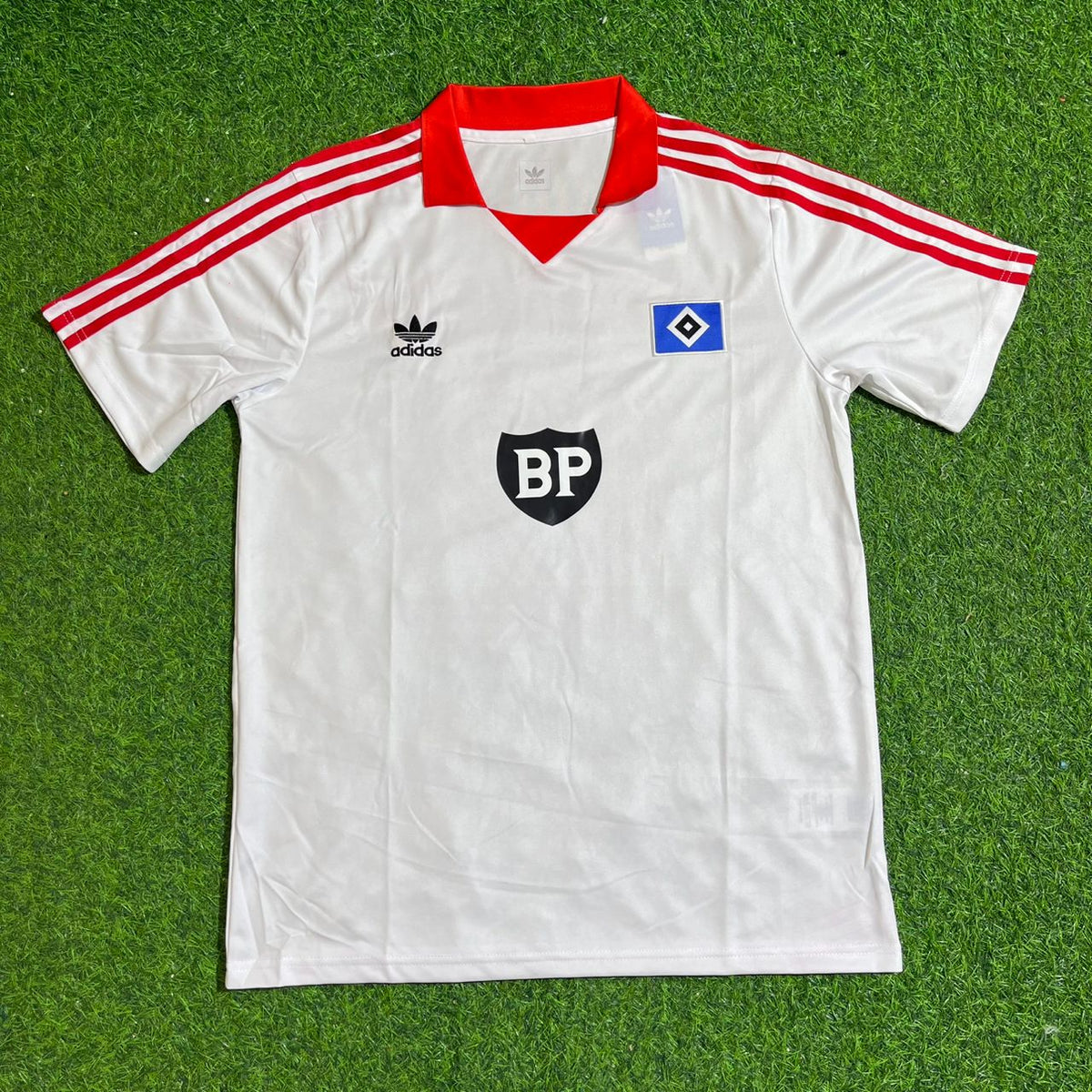 Franz Beckenbauer Hamburger SV Retro Heimtrikot 80-81 Rot Fußball Football Jersey