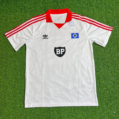 Franz Beckenbauer Hamburger SV Retro Heimtrikot 80-81 Rot Fußball Football Jersey