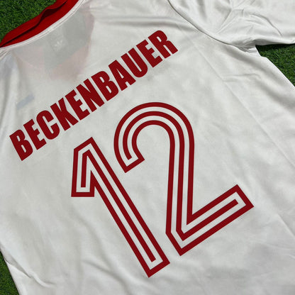 Franz Beckenbauer Hamburger SV Retro Heimtrikot 80-81 Rot Fußball Football Jersey