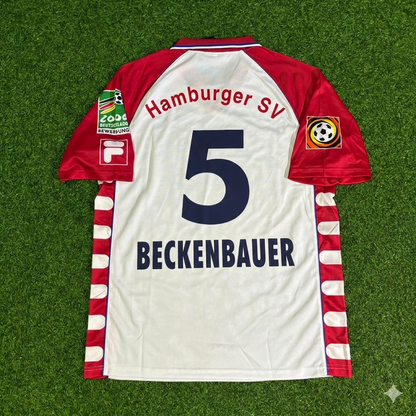 Franz Beckenbauer #5 Hamburger SV Heim Retro Fußballtrikot Jersey