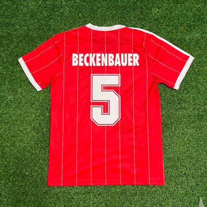 Franz Beckenbauer Hamburger SV HSV Rotes Heimtrikot Retro Fußballtrikot Jersey