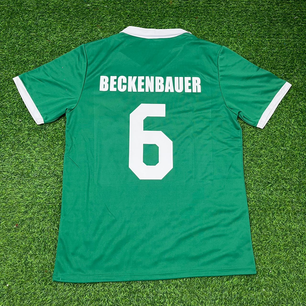 Franz Beckenbauer New York Cosmos 1977-1980 Green Retro Football Jersey Kit