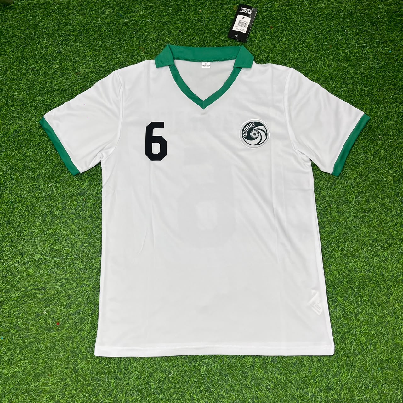 Franz Beckenbauer New York Cosmos 1977-1980 White Retro Football Jersey Kit