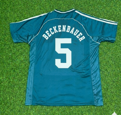 Franz Beckenbauer Germany Away Retro Football Jersey Kit