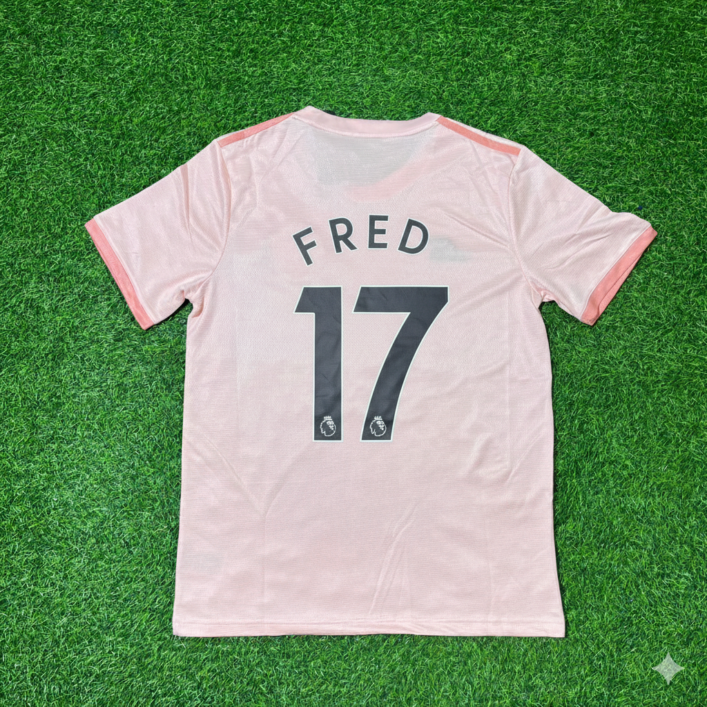 Fred Manchester United 2018/19 Pink Retro Football Jersey Collection