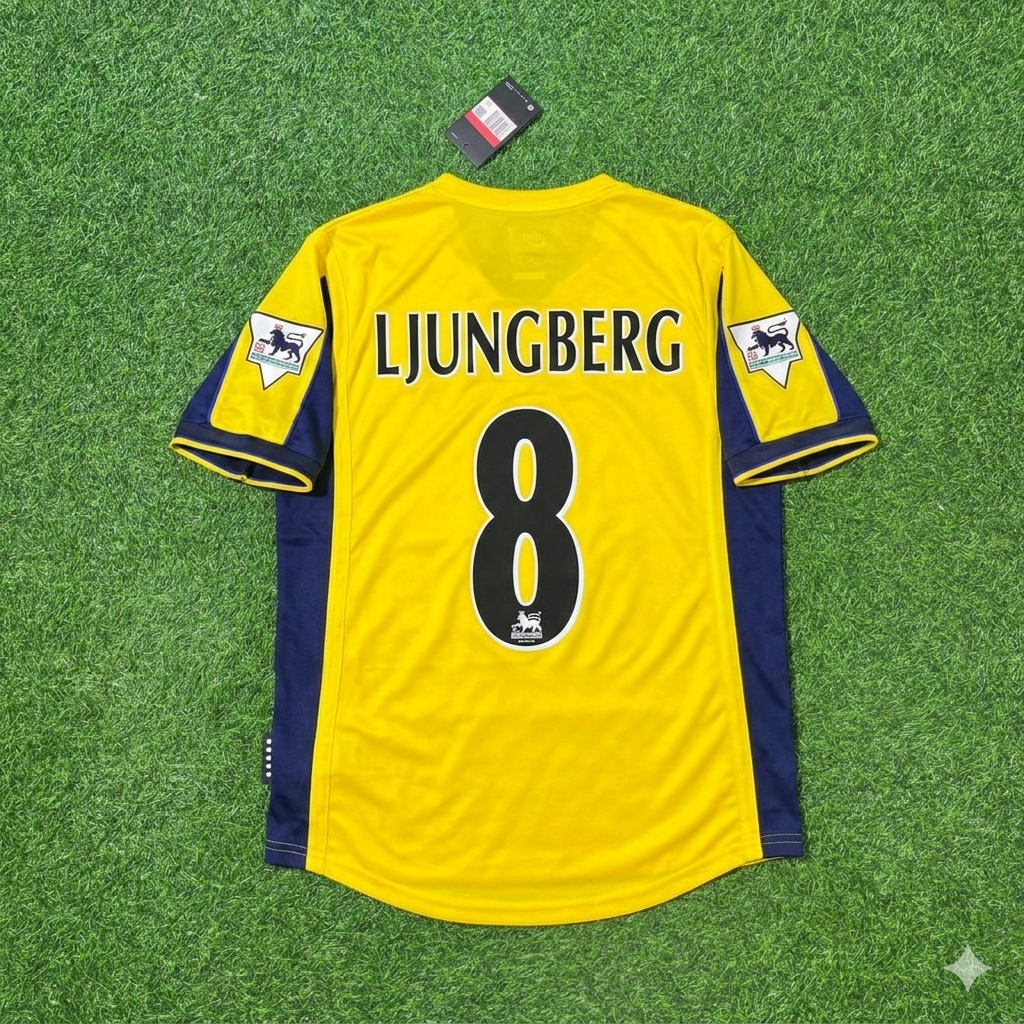 Freddie Ljungberg - Arsenal 2000 Retro Football Jersey