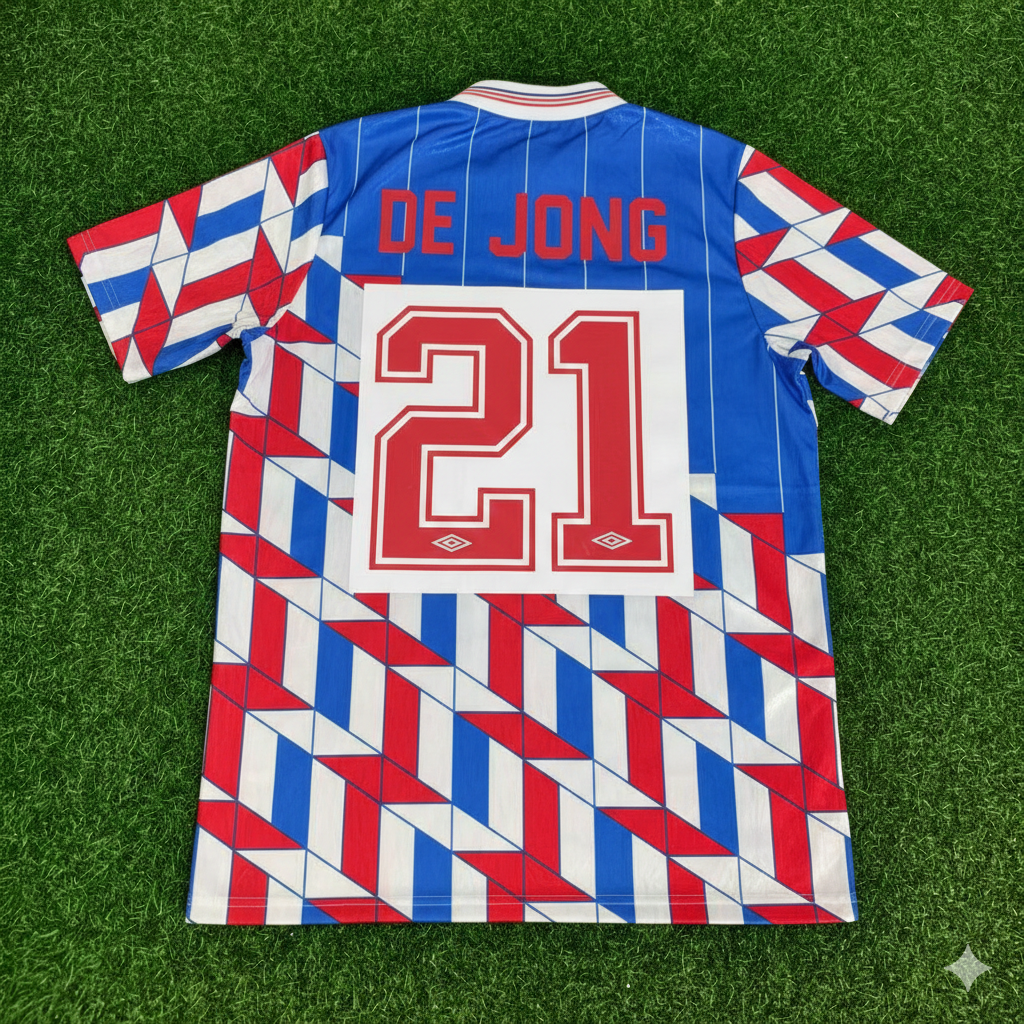 Frenkie de Jong Ajax Retro Legend Football Jersey Collection