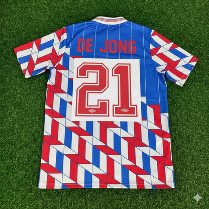 Frenkie de Jong Ajax Retro Legend Football Jersey Collection