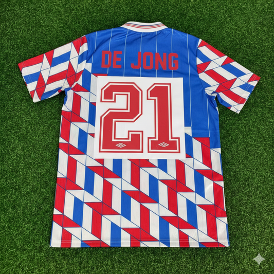 Frenkie de Jong Ajax Retro Legend Football Jersey Collection