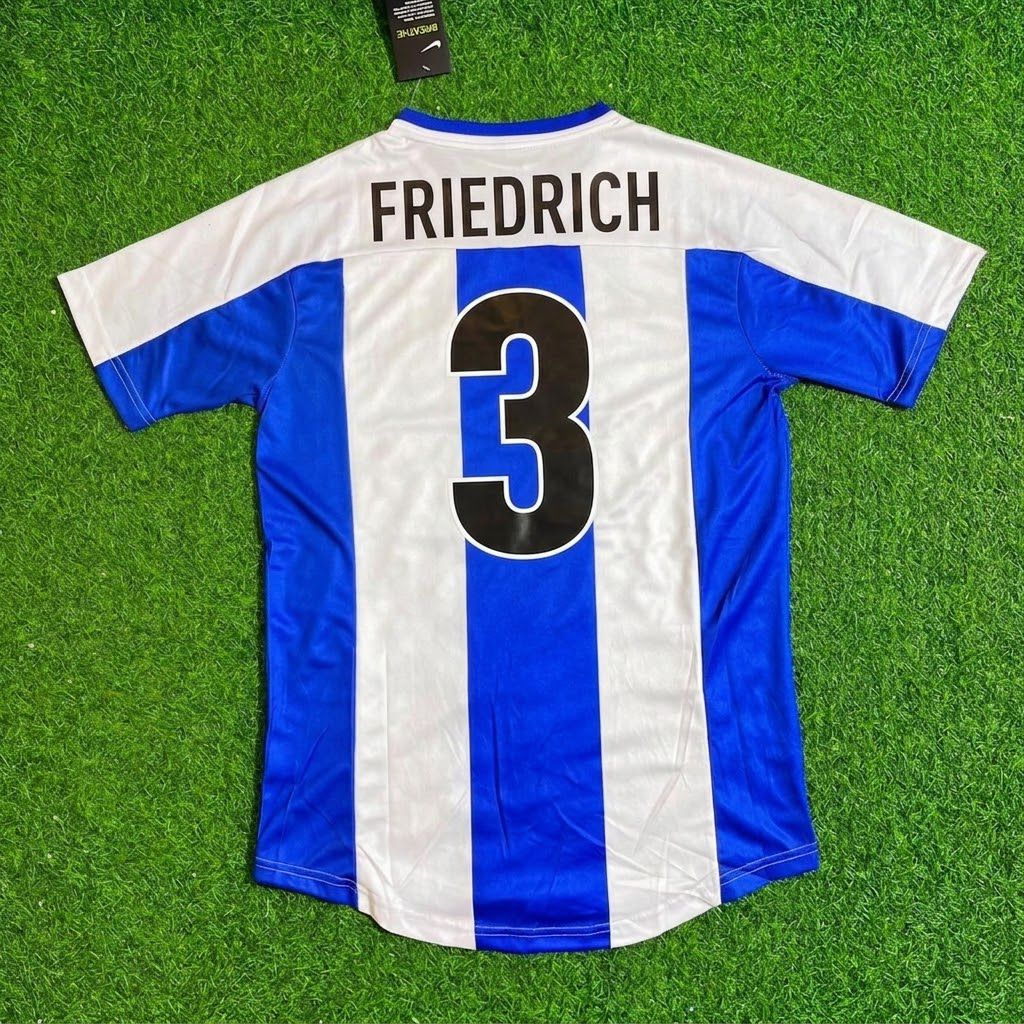 Arne Friedrich Hertha Berlin Commemorative Retro Football Jersey