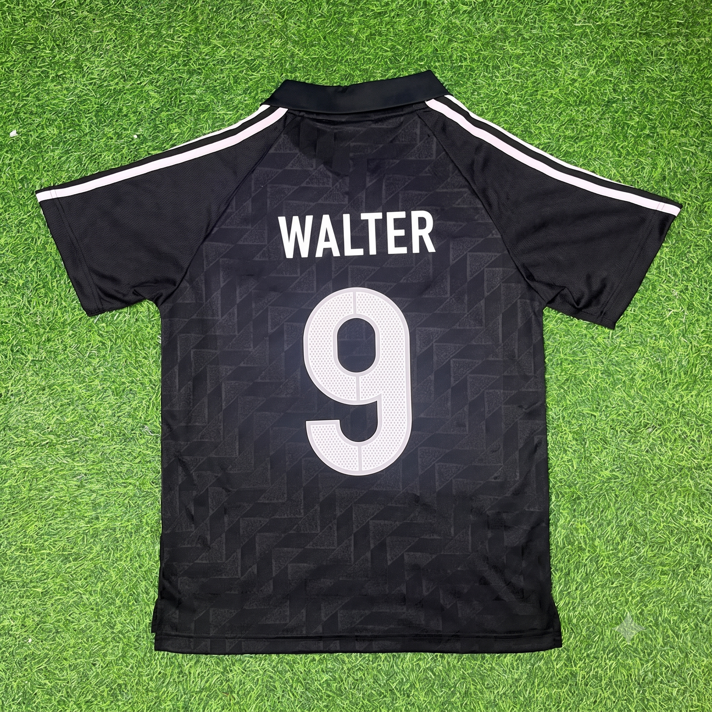 Fritz Walter Deutschland 1990 WM Schwarzes Retro Fußballtrikot Jersey
