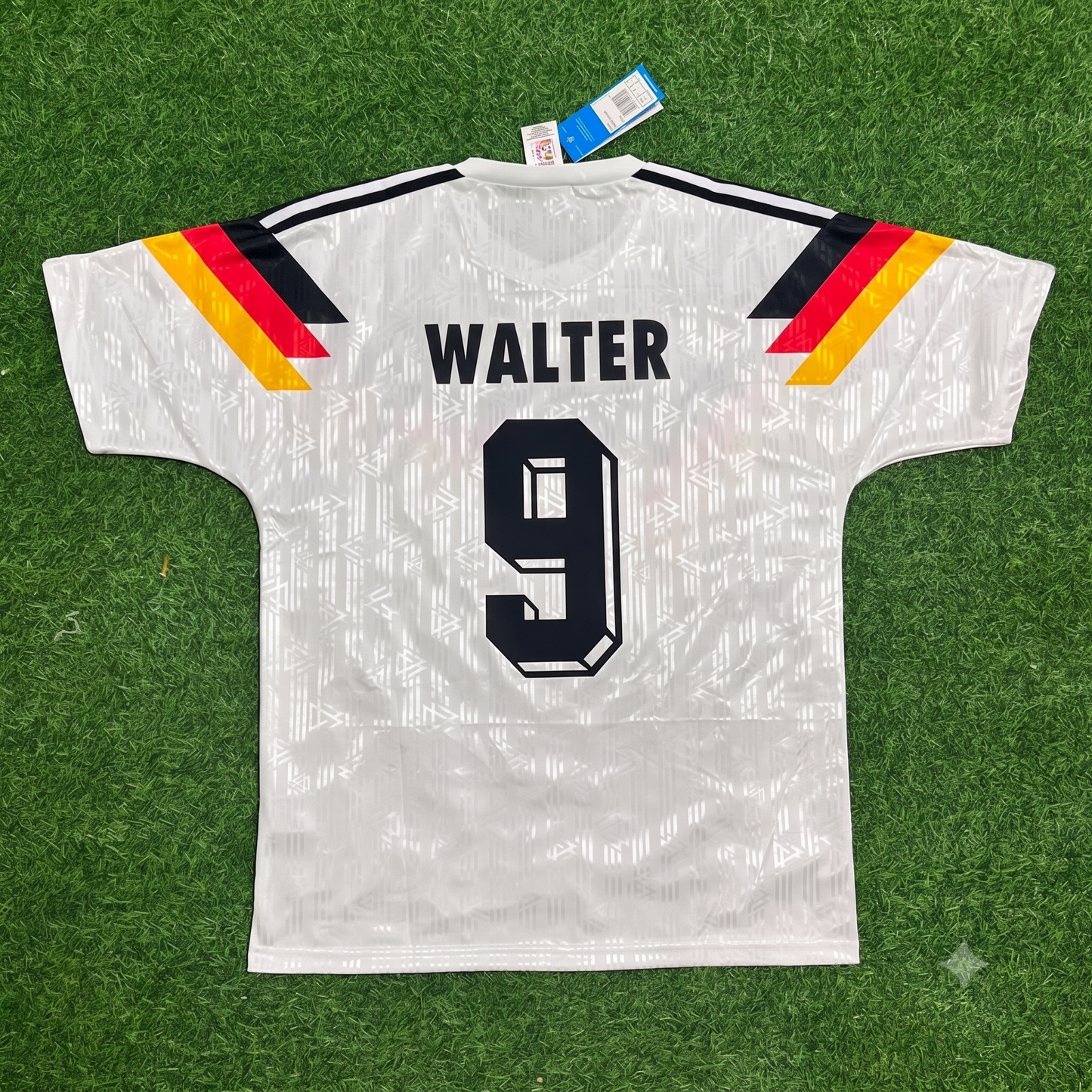 Germany World Cup 1990 Fritz Walter Deutschland Retro Football Jersey - Deutschland Retro- WM 1990