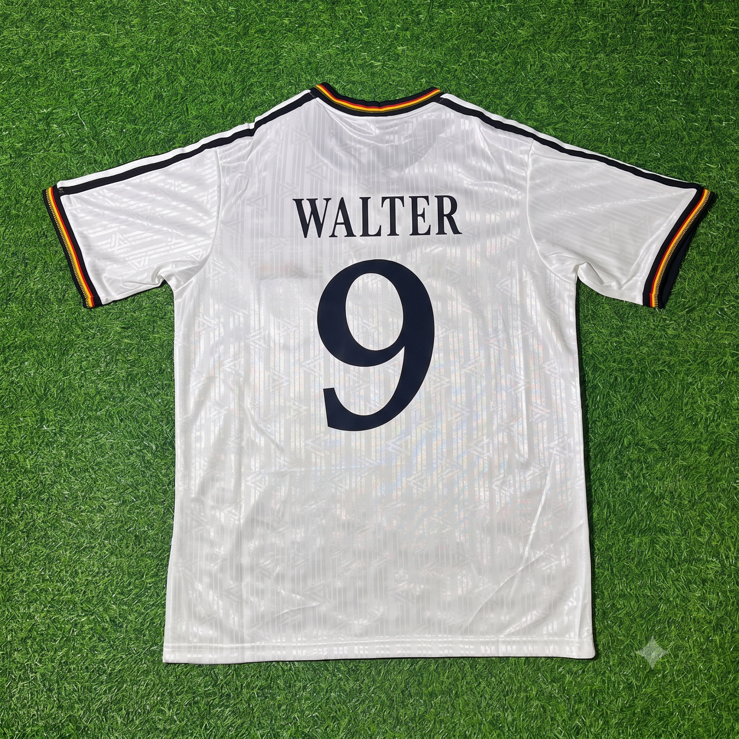 Fritz Walter Deutschland EM 1996 Finale Heim Retro Fußballtrikot Set Jersey