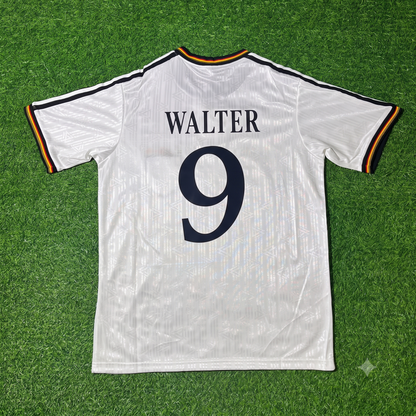 Fritz Walter Deutschland EM 1996 Finale Heim Retro Fußballtrikot Set Jersey
