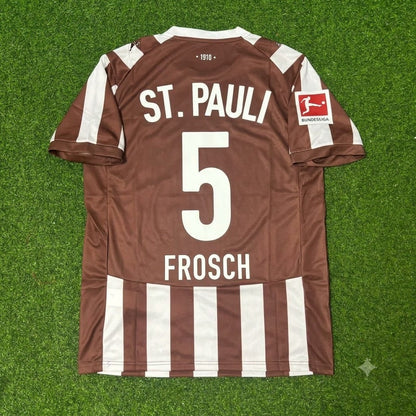 Walter Frosch FC St. Pauli Commemorative Football Jersey
