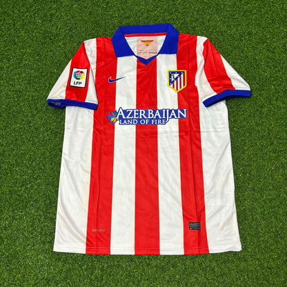 Gabi #14 Atlético Madrid 2014 Champions League Final Retro Football Jersey Kit