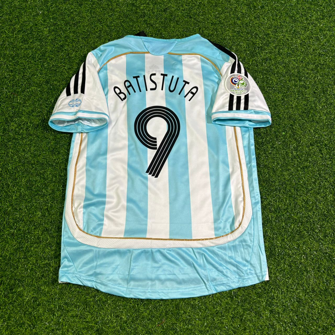 Gabriel Batistuta Argentina Retro Football Jersey