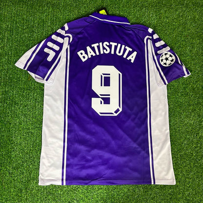 Gabriel Batistuta - Fiorentina 1999/2000 Retro Football Jersey Kit