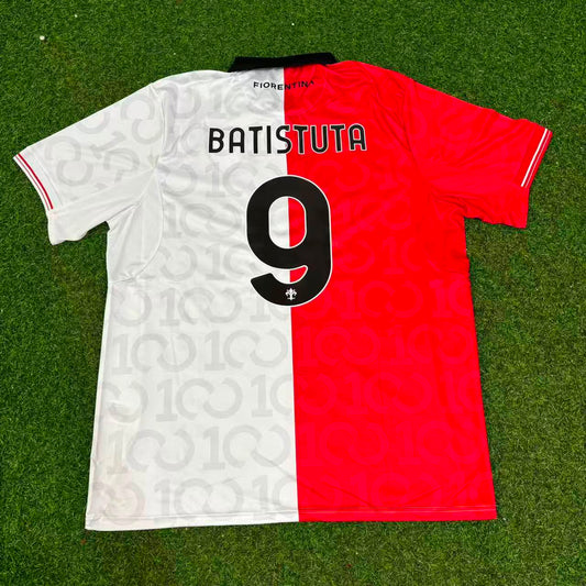 Fiorentina Gabriel Batistuta #9 Retro Football Jersey