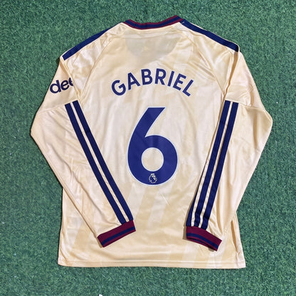 Gabriel Magalhães #6 Arsenal 2026 /2027 Third Long Sleeve Football Jersey