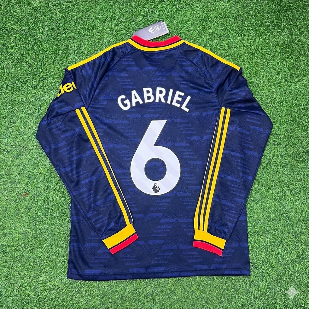 Gabriel dos Santos Magalhães #6 Arsenal Special Edition Long Sleeve Football Jersey Kit