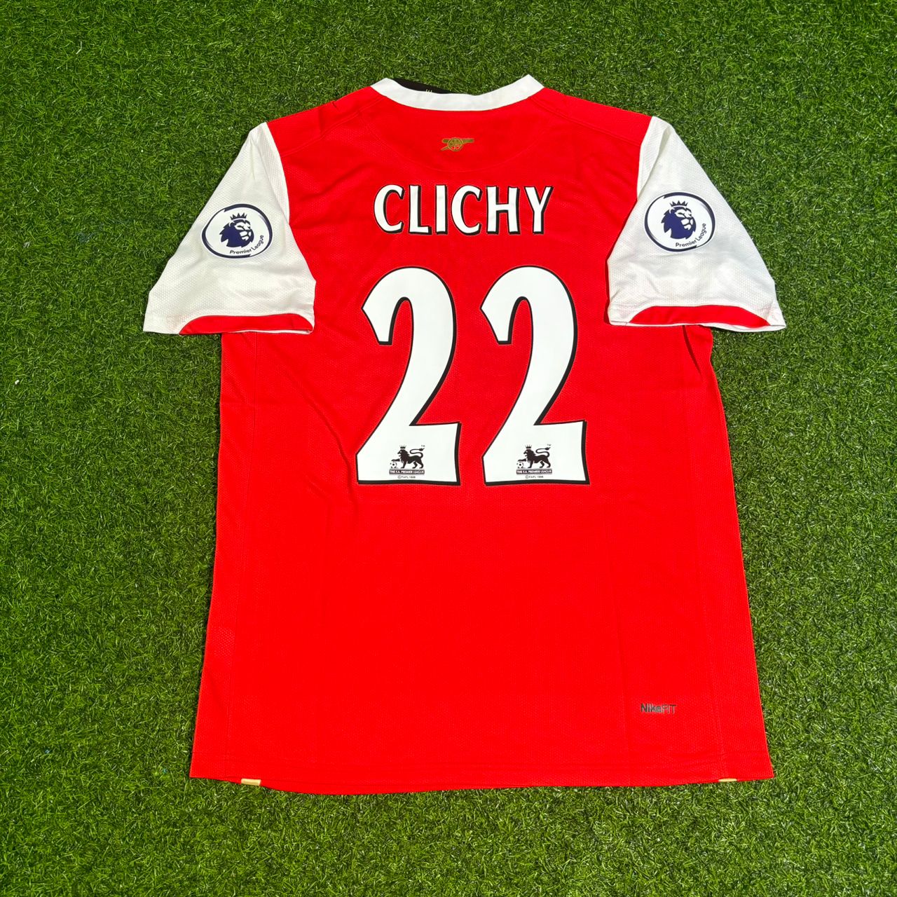 Gaël Clichy Arsenal 2006-2008 Retro Football Jersey Kit