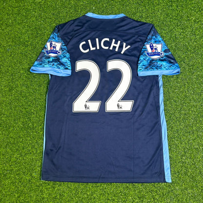 Gaël Clichy Manchester City 2016-2017 Retro Football Jersey Kit
