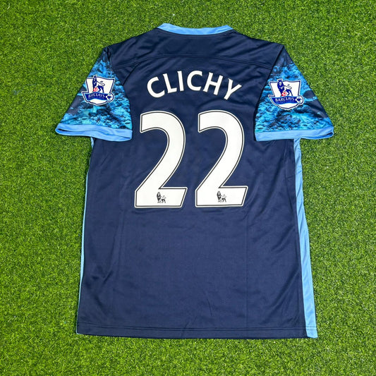 Gaël Clichy Manchester City 2016-2017 Retro Football Jersey Kit