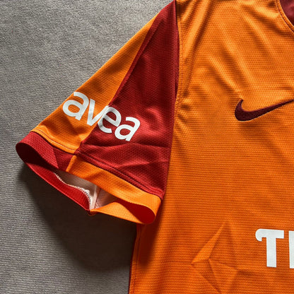 Didier Drogba #12 Galatasaray Retro 2012-2013 Sezonu Formasi Home Football Jersey